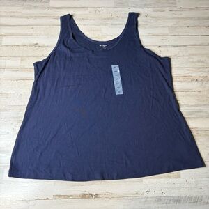 Old Navy Sleeveless Tank Top Navy Blue Size 4X